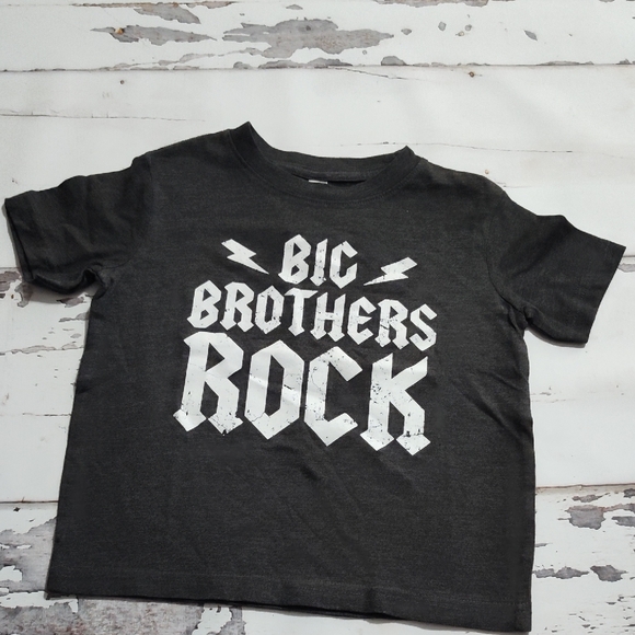 Other - Big Brothers Rock Kids T-Shirt - Black Sz3